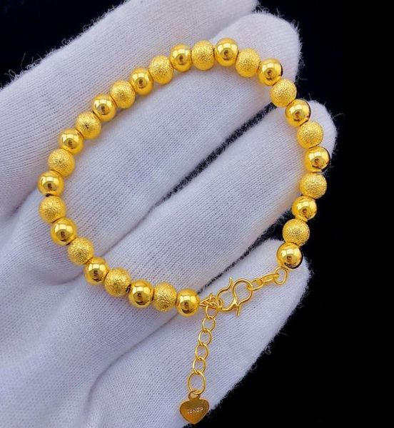simple style beaded chain 18k yellow gold filled fashion women039s transfer beads bracelet gift7037375, Black
simple style beaded chain 18k yellow gold filled fashion women039s transfer beads bracelet gift7037375, Black