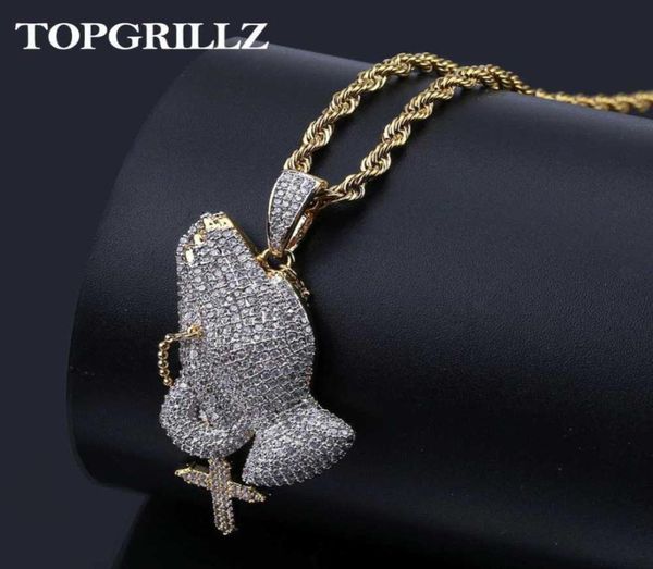 iced out praying hand pendant necklace with cross menswomen gold silver color hip hop charm jewelry chain for gifts 2106216197680
iced out praying hand pendant necklace with cross menswomen gold silver color hip hop charm jewelry chain for gifts 2106216197680