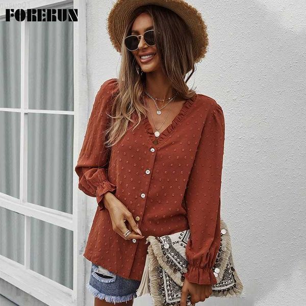 women's blouses shirts forerun women's shirts jacquard long sleeve spring summer button up casual ladies chic chiffon blusas de mu, White
women's blouses shirts forerun women's shirts jacquard long sleeve spring summer button up casual ladies chic chiffon blusas de mu, White
