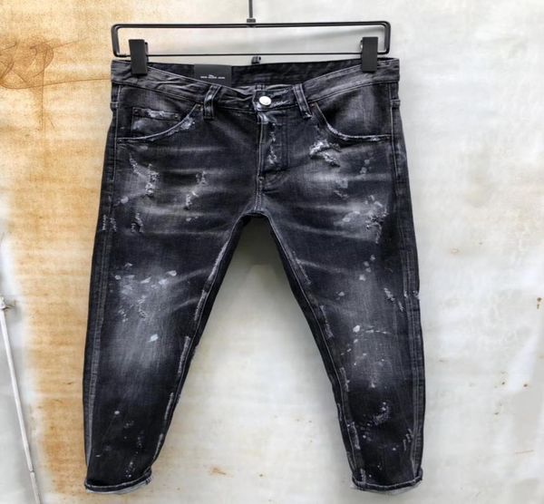 19ss casual men039s washed design hole oil paint casual black slim summer lightweight denim denim stretch jeans pants straight 7543201, Blue
19ss casual men039s washed design hole oil paint casual black slim summer lightweight denim denim stretch jeans pants straight 7543201, Blue