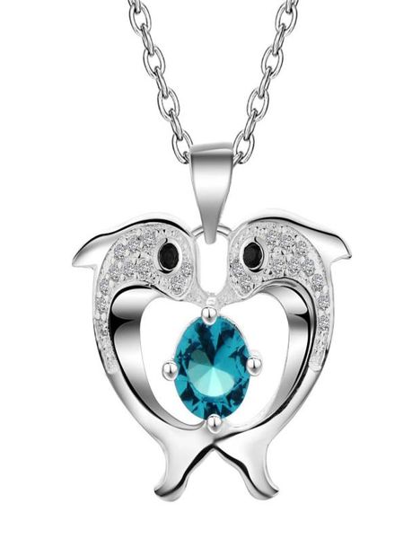 whole cute 925 sterling silver plated dolphin pendant necklace with zircon fashion party jewelry for women christmas gifts 6551693
whole cute 925 sterling silver plated dolphin pendant necklace with zircon fashion party jewelry for women christmas gifts 6551693