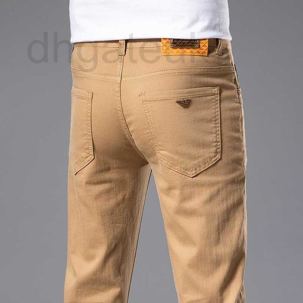 men's jeans designer thin spring/summer korean stretch brown slim fit feet light luxury fashion trend uqek, Blue
men's jeans designer thin spring/summer korean stretch brown slim fit feet light luxury fashion trend uqek, Blue