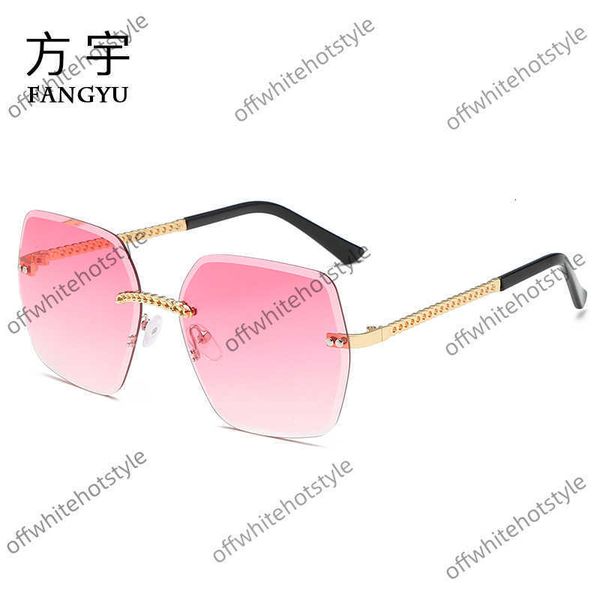 

Xiangjia glasses New internet celebrity fashion Xiaoxiangjia bag necklace frameless rice nail series can be paired with necklaces for self sale