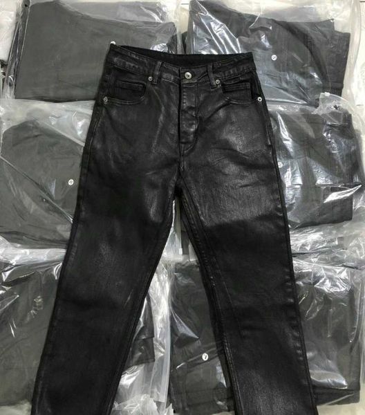 men039s jeans rick ro owens chaogao street youth leisure coating waxy slim legged jeans men3794282, Blue
men039s jeans rick ro owens chaogao street youth leisure coating waxy slim legged jeans men3794282, Blue