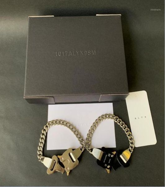 chains alyx river link bracelets 21ss men women titanium stainless steel 1017 9sm bracelet metal buckle made in austria1418028, Silver
chains alyx river link bracelets 21ss men women titanium stainless steel 1017 9sm bracelet metal buckle made in austria1418028, Silver