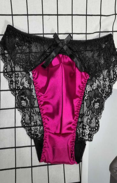 men satin underwear sissy panties gay men shiny soft lace lingerie low rise stretchy bikini briefs underwear6622151, Black;white
men satin underwear sissy panties gay men shiny soft lace lingerie low rise stretchy bikini briefs underwear6622151, Black;white