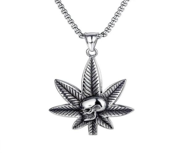 men hip hop style stainless steel skull woven maple leaf pendant necklace bxg034 fashion charm dangle chain accessories punk rock 8434163, Silver
men hip hop style stainless steel skull woven maple leaf pendant necklace bxg034 fashion charm dangle chain accessories punk rock 8434163, Silver