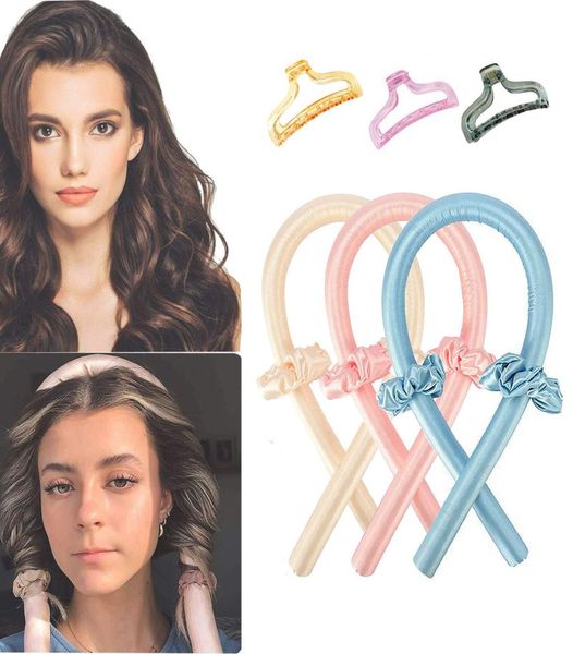 heatless curling rod curls headband lazy no heat curler hair accessories set silk ribbon sleeping curly hair styling tools2514341, Silver
heatless curling rod curls headband lazy no heat curler hair accessories set silk ribbon sleeping curly hair styling tools2514341, Silver