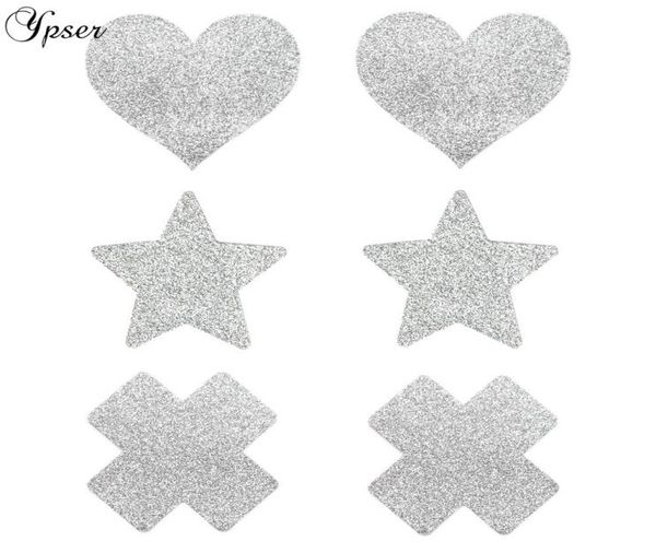 ypser 3 pairs mixed silver nipple cover breast petals milk paste disposable adhesive stain fashion pasties heart star cross1629074, Black;white
ypser 3 pairs mixed silver nipple cover breast petals milk paste disposable adhesive stain fashion pasties heart star cross1629074, Black;white
