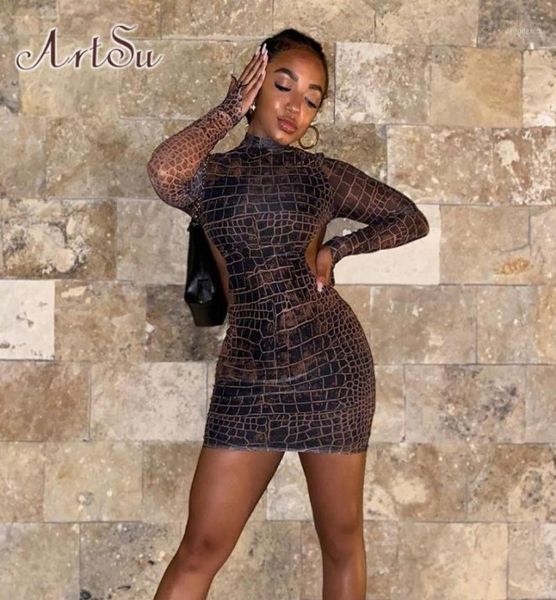 casual dresses 2021 long sleeve snake print backless mini dress autumn winter women fashion streetwear outfits club wear dr526074072, Black;gray
casual dresses 2021 long sleeve snake print backless mini dress autumn winter women fashion streetwear outfits club wear dr526074072, Black;gray