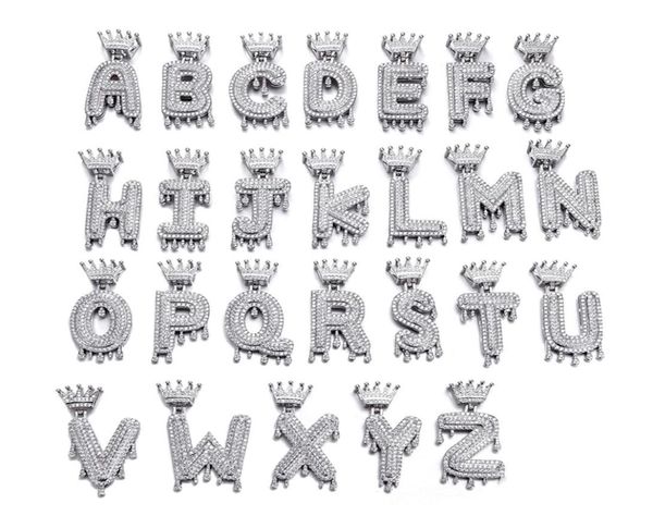 hip hop iced out bling cubic az drip crown zircon letters necklaces pendant for men jewelry with rope chain1244701, Silver
hip hop iced out bling cubic az drip crown zircon letters necklaces pendant for men jewelry with rope chain1244701, Silver