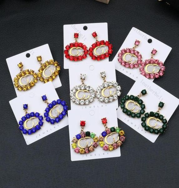 color diamond stud charm chic ellipse earrings classic double letter ear studs women party jewelry with box91060529916330, Golden
color diamond stud charm chic ellipse earrings classic double letter ear studs women party jewelry with box91060529916330, Golden