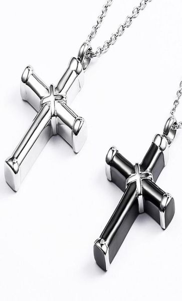 mens women charm stainless steel cross necklace black small pendant fashion jewelry design chain punk trendy necklaces for men per1059834, Silver
mens women charm stainless steel cross necklace black small pendant fashion jewelry design chain punk trendy necklaces for men per1059834, Silver