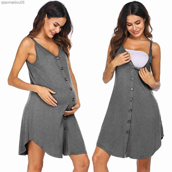 maternity dress maternity nightdress women's solid sling sleeveless maternity nursing clothes maternity nursing clothes pajamas l230712, White
maternity dress maternity nightdress women's solid sling sleeveless maternity nursing clothes maternity nursing clothes pajamas l230712, White