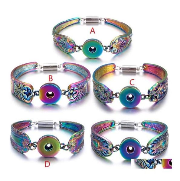 charm bracelets snap jewelry colorf magnetic metal 18mm button bracelet bangle for women interchangeable drop delivery dhxvb1637342, Golden;silver
charm bracelets snap jewelry colorf magnetic metal 18mm button bracelet bangle for women interchangeable drop delivery dhxvb1637342, Golden;silver