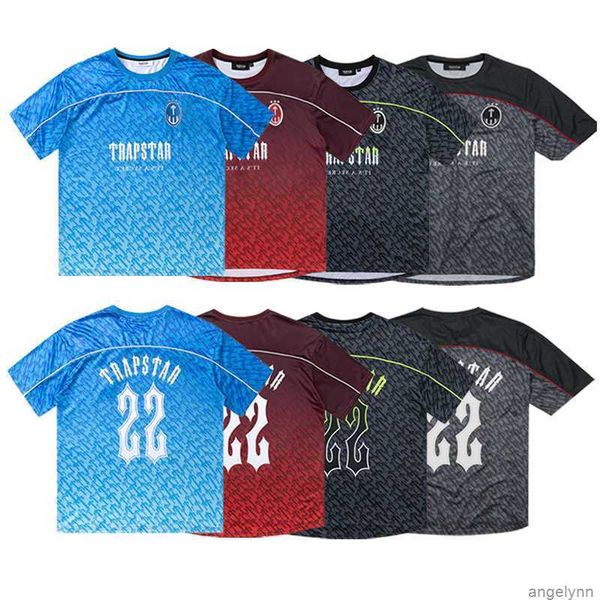 designer trapstar football jersey mens shirt mesh short sleeve blue no.22 sportswear t-shirt leisure trend street fashion 0j7z, White;black
designer trapstar football jersey mens shirt mesh short sleeve blue no.22 sportswear t-shirt leisure trend street fashion 0j7z, White;black