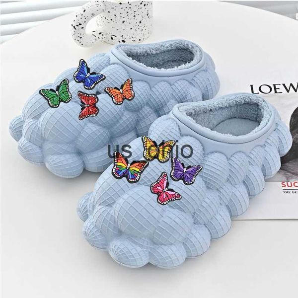 slippers winter woman slippers eva waterproof home shoes massage bottom bubble slides with charms slippers for men warm house clog j230712, Black
slippers winter woman slippers eva waterproof home shoes massage bottom bubble slides with charms slippers for men warm house clog j230712, Black