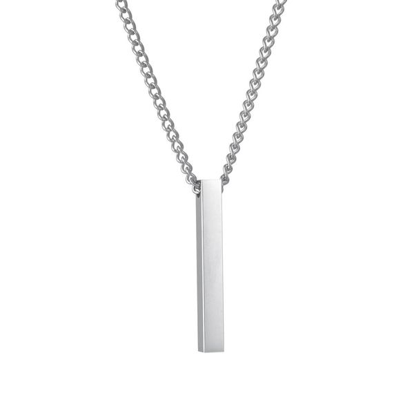 pendant necklaces strands strings popular jewelry versatile personality laser lettering stainless steel simple glossy name column 3307326, Silver
pendant necklaces strands strings popular jewelry versatile personality laser lettering stainless steel simple glossy name column 3307326, Silver