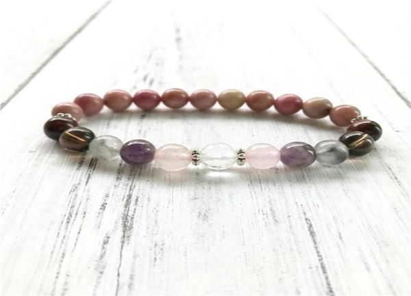 relief stress anxiety bracelet 7 crystals healing wrist mala beads for daily gratitude rhodonite beaded strands6475303, Black
relief stress anxiety bracelet 7 crystals healing wrist mala beads for daily gratitude rhodonite beaded strands6475303, Black