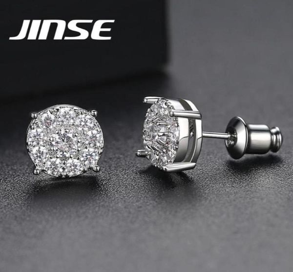 jinse 10mm round black white zirconia stud earrings for men gold color micro inlay crystal iced earring fashion hip hop jewelry1701434, Golden;silver
jinse 10mm round black white zirconia stud earrings for men gold color micro inlay crystal iced earring fashion hip hop jewelry1701434, Golden;silver