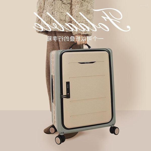 suitcases travel spinner luggage 20/24 inches girl folding rolling suitcase women fashion trolley case business password boarding box
suitcases travel spinner luggage 20/24 inches girl folding rolling suitcase women fashion trolley case business password boarding box