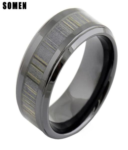 wedding rings 9mm men vintage ceramic zebra wood inlay ring male engagement mens fashion jewelry bague ceramique anillos hombre6146920, Slivery;golden
wedding rings 9mm men vintage ceramic zebra wood inlay ring male engagement mens fashion jewelry bague ceramique anillos hombre6146920, Slivery;golden