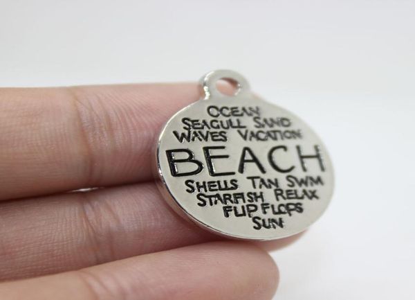 new arrivals 15pcs22mm beach zinc alloy white k charms word collage charms pendant for necklace bracelet diy jewelry1340307, Bronze;silver
new arrivals 15pcs22mm beach zinc alloy white k charms word collage charms pendant for necklace bracelet diy jewelry1340307, Bronze;silver