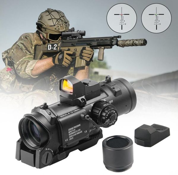 quick detachable tactical 1x4x fixed dual role optic with mini red dot scope rmr for rifle hunting airsoft shooting3077585
quick detachable tactical 1x4x fixed dual role optic with mini red dot scope rmr for rifle hunting airsoft shooting3077585