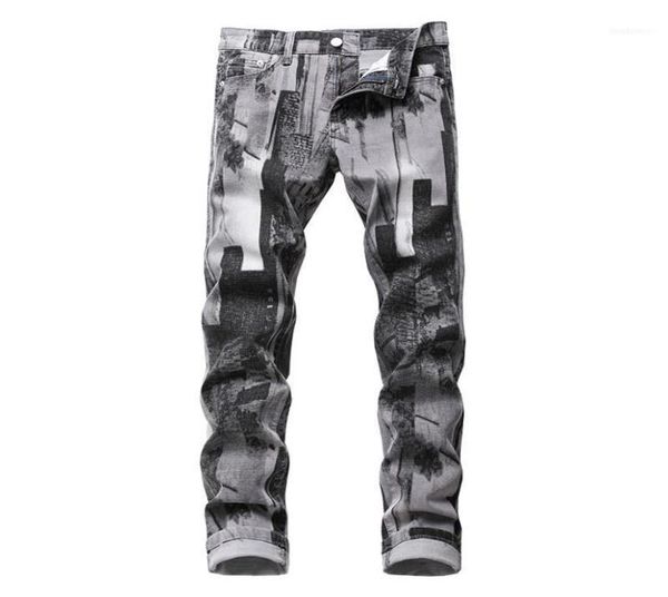 men039s jeans fashion gray pattern printed slim traight stretch denim pants7743515, Blue
men039s jeans fashion gray pattern printed slim traight stretch denim pants7743515, Blue