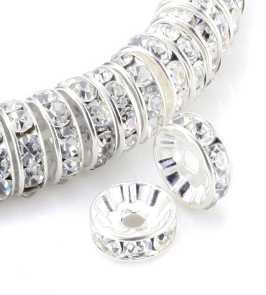 round rondelle spacer rhinestone charm beads silver tone white clear czech crystal spacer loose beads for diy women bracelet jewel9514228
round rondelle spacer rhinestone charm beads silver tone white clear czech crystal spacer loose beads for diy women bracelet jewel9514228
