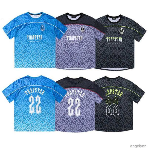 football jersey designer trapstar mens shirt mesh short sleeve blue no.22 sportswear t-shirt leisure trend street fashion 2zkw, White;black
football jersey designer trapstar mens shirt mesh short sleeve blue no.22 sportswear t-shirt leisure trend street fashion 2zkw, White;black