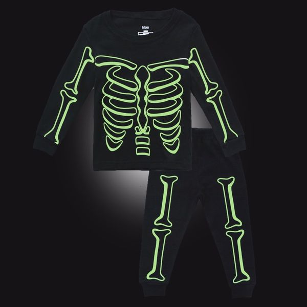 pajamas biniduckling toddler boy sets luminous skeleton printed cotton long sleeve sleepwear for kids children pyjamas 230711, Blue;red
pajamas biniduckling toddler boy sets luminous skeleton printed cotton long sleeve sleepwear for kids children pyjamas 230711, Blue;red