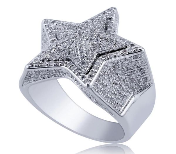 men jewelry pentagram ring brass gold silver iced out micro paved zircon punk style finger rings 7117053148
men jewelry pentagram ring brass gold silver iced out micro paved zircon punk style finger rings 7117053148