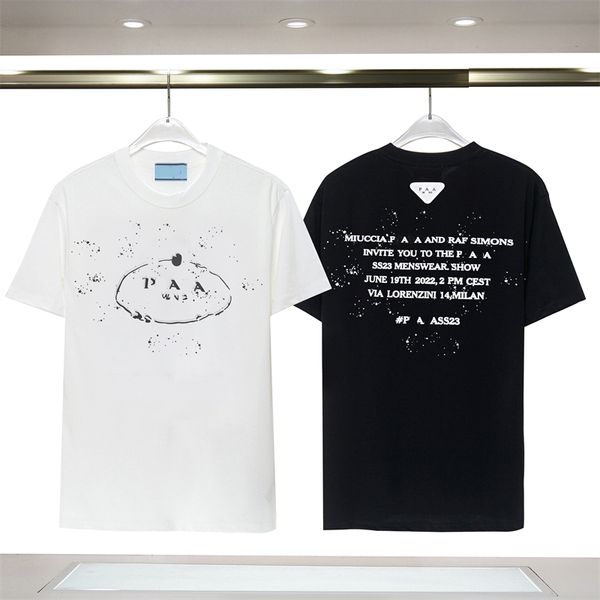 new pra t-shirt men's milan pra letter logo design pure cotton loose breathable short sleeve round neck wrinkle resistant casual tee si, White;black
new pra t-shirt men's milan pra letter logo design pure cotton loose breathable short sleeve round neck wrinkle resistant casual tee si, White;black