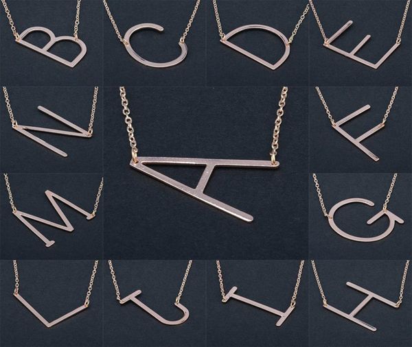 stainless steel az english alphabet initial necklace silver gold plated capital letter pendant fashion jewelry for women drop shi5870030
stainless steel az english alphabet initial necklace silver gold plated capital letter pendant fashion jewelry for women drop shi5870030