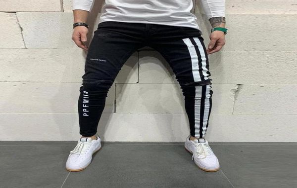 jeans for men fashion 2021 letter printing men039s slim fit ripped feet pants paint printed black denim trousers3764830, Blue
jeans for men fashion 2021 letter printing men039s slim fit ripped feet pants paint printed black denim trousers3764830, Blue