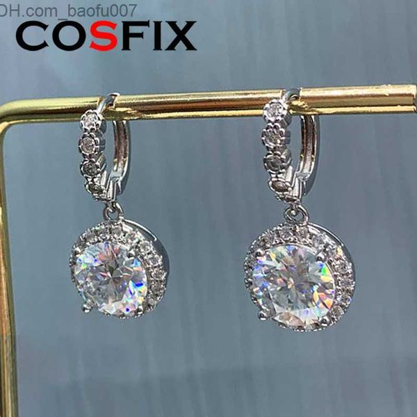 charm cosfix 2023 fashion hoop 6.5mm 1.0ct 2.0ct 3.0ct real moissanite earrings for women dangle huggie drop earrings silver jewelry z230712, Golden
charm cosfix 2023 fashion hoop 6.5mm 1.0ct 2.0ct 3.0ct real moissanite earrings for women dangle huggie drop earrings silver jewelry z230712, Golden