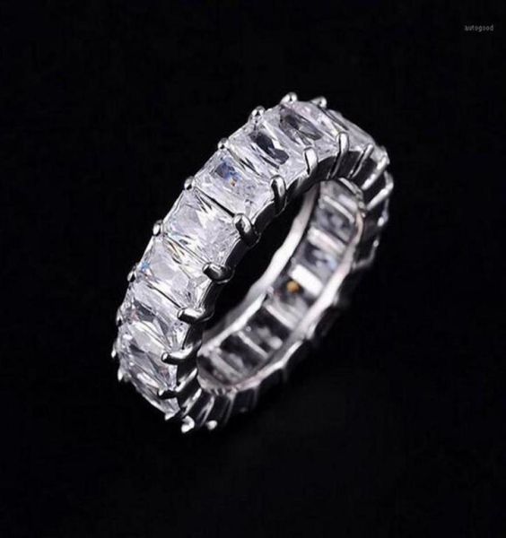 925 silver pave setting full square simulated diamond cz eternity band engagement wedding stone rings size 5 6 7 8 9 10 11 121210o6865612, Golden;silver
925 silver pave setting full square simulated diamond cz eternity band engagement wedding stone rings size 5 6 7 8 9 10 11 121210o6865612, Golden;silver