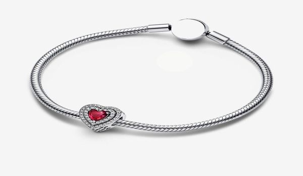 925 women gift charms bracelets pendant diy fit p style shining red heart strings beads designer jewelry european and american popular jewel, Golden;silver
925 women gift charms bracelets pendant diy fit p style shining red heart strings beads designer jewelry european and american popular jewel, Golden;silver