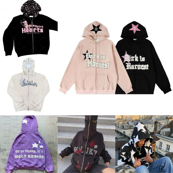 men's hoodies sweatshirts y2k hooded sweatshirt hip hop five pointed star oversized hoodie men women fashion casual punk loose pullover, Black
men's hoodies sweatshirts y2k hooded sweatshirt hip hop five pointed star oversized hoodie men women fashion casual punk loose pullover, Black