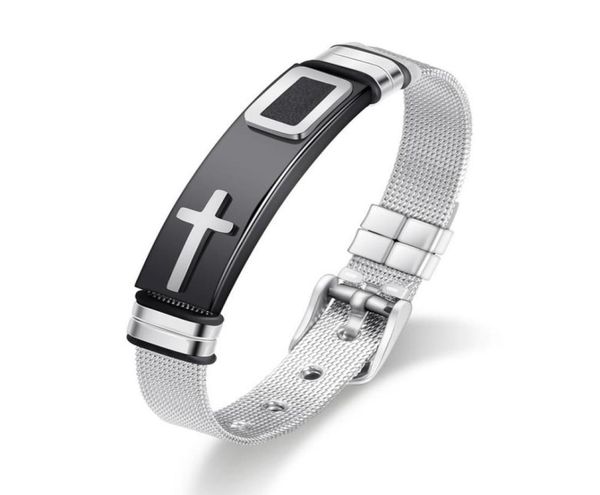 believe gold jesus cross bracelet bangle stainless steel pin buckle watch bands wristband bracelets for men fashion jewelry8213228, Black
believe gold jesus cross bracelet bangle stainless steel pin buckle watch bands wristband bracelets for men fashion jewelry8213228, Black