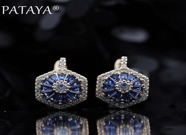 pataya new original design limited 585 rose gold luxury microwax inlay natural zircon drop earrings women wedding party jewelry y9622550, Golden
pataya new original design limited 585 rose gold luxury microwax inlay natural zircon drop earrings women wedding party jewelry y9622550, Golden