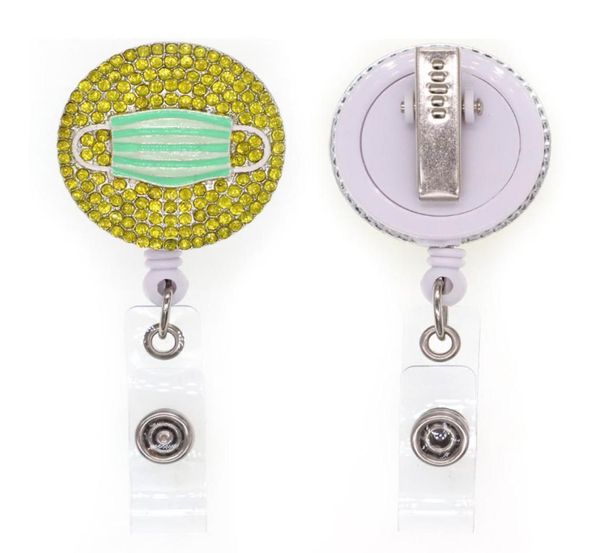 1pc 5pcs 10pcs rhinestone key rings enamel face masks shape badge reel retractable id badge holder for nurse doctor hospital5210279, Slivery;golden
1pc 5pcs 10pcs rhinestone key rings enamel face masks shape badge reel retractable id badge holder for nurse doctor hospital5210279, Slivery;golden