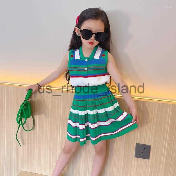 clothing sets clothing sets summer girls 2 pcs set toddler vest pleated skirt kids suit baby children fashion clothes preppy style striped 4, White
clothing sets clothing sets summer girls 2 pcs set toddler vest pleated skirt kids suit baby children fashion clothes preppy style striped 4, White