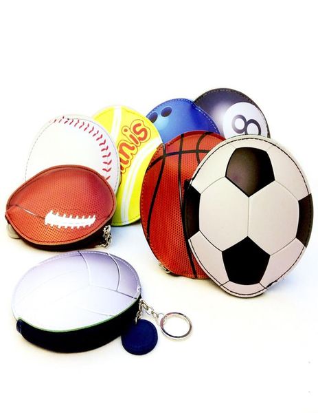 sports key bag baseball soccer football basketball bowling tennis billiards print coin bag pu leather key ring mini wallet2478682
sports key bag baseball soccer football basketball bowling tennis billiards print coin bag pu leather key ring mini wallet2478682
