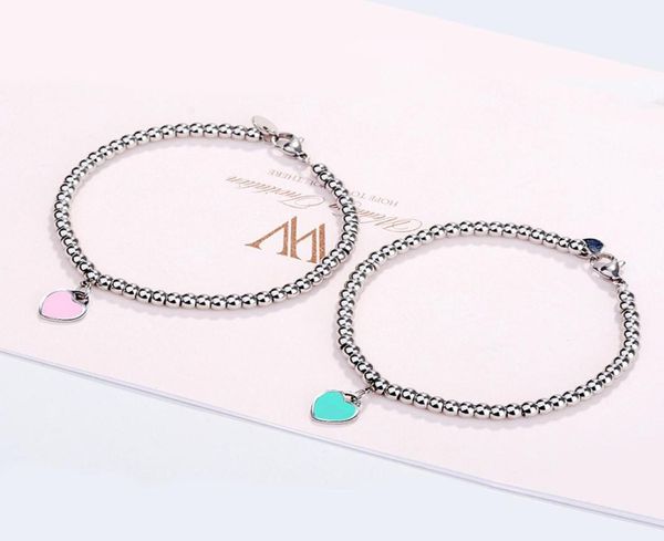 10mm heart bracelet women stainless steel 4mm beaded strands bracelets chain on hand gifts for girlfriend accessories pink red gre7385349, Black
10mm heart bracelet women stainless steel 4mm beaded strands bracelets chain on hand gifts for girlfriend accessories pink red gre7385349, Black