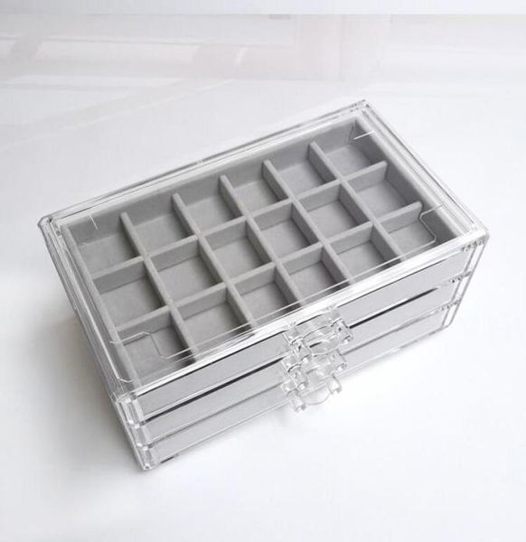 threedrawing multiframe acrylic flannel storage box jewelry necklace finishing box earrings ring display stand flannel tray1560235, Pink;blue
threedrawing multiframe acrylic flannel storage box jewelry necklace finishing box earrings ring display stand flannel tray1560235, Pink;blue