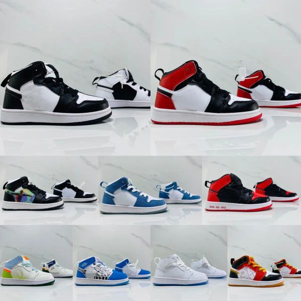 new fashion kids shoes 1s designer basketball 1 high sneakers boys children girls running shoes bred denim sport trainers baby kid youth bla, Black
new fashion kids shoes 1s designer basketball 1 high sneakers boys children girls running shoes bred denim sport trainers baby kid youth bla, Black