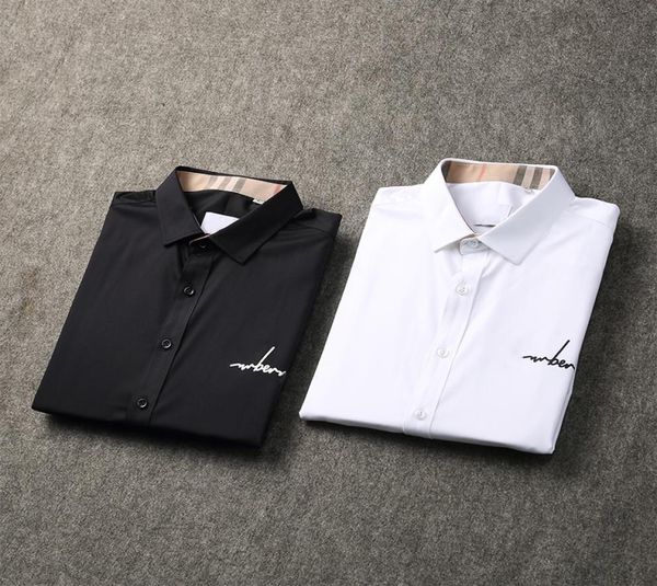 men039s dress shirt flex collar slim fit long sleeve shirts designer brand plaid pattern letters print 2023 spring autumn casua4874234, White;black
men039s dress shirt flex collar slim fit long sleeve shirts designer brand plaid pattern letters print 2023 spring autumn casua4874234, White;black