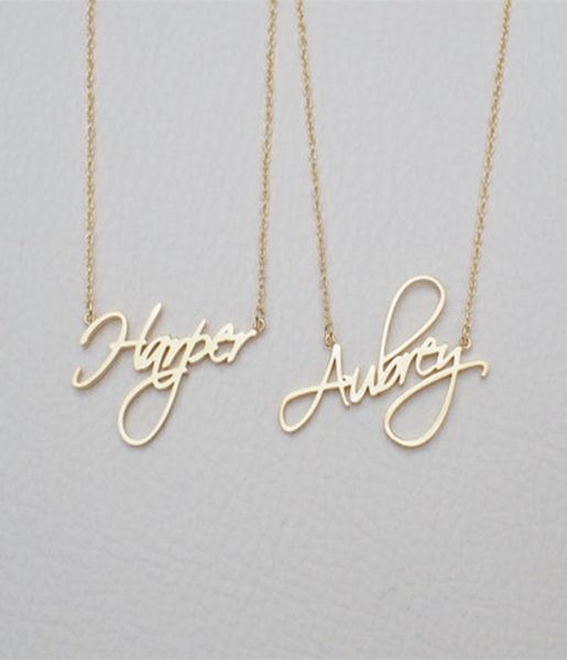 name necklace personalized gift customized pendant cursive handwriting stainless steel chain custom women fashion jewelry 2018 x918954323, Silver
name necklace personalized gift customized pendant cursive handwriting stainless steel chain custom women fashion jewelry 2018 x918954323, Silver
